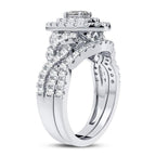 14K 1.50CT Diamond Bridal Ring - Johnny Dang & Co