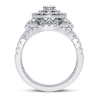 14K 1.50CT Diamond Bridal Ring - Johnny Dang & Co