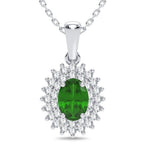 14K 0.25CT Diamond Pendant - Johnny Dang & Co