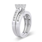 14K 1.00ct Diamond Bridal Ring - Johnny Dang & Co