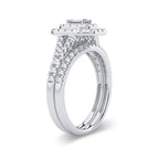 14K 1.00CT Diamond Bridal Ring - Johnny Dang & Co