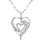 10K 0.20CT Diamond Pendant - Johnny Dang & Co