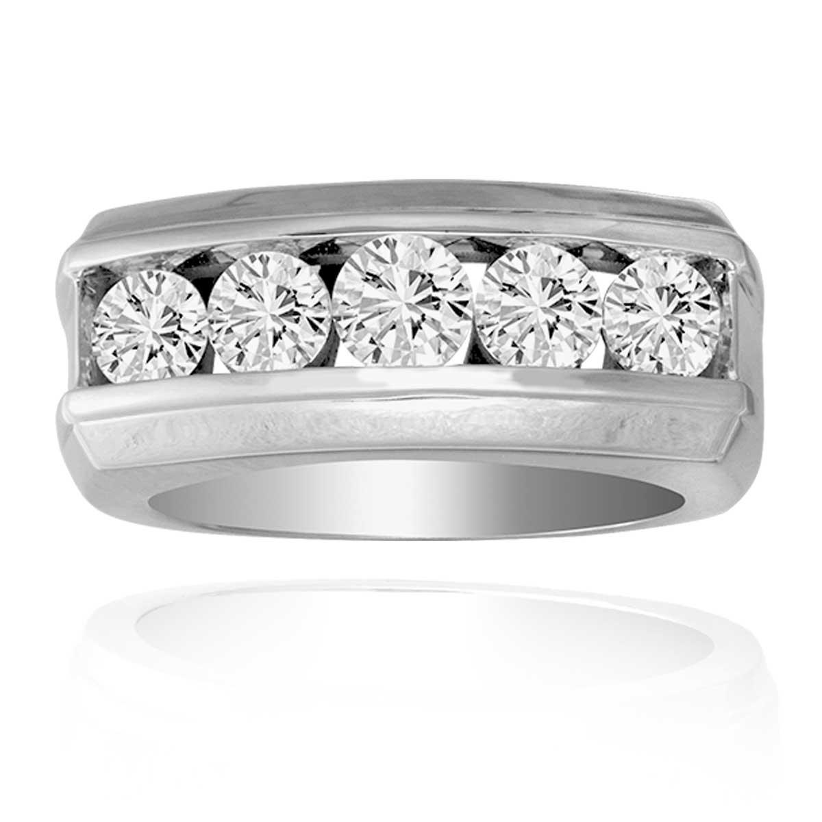 14K 2.00CT Diamond MENS RING - Johnny Dang & Co