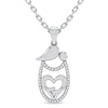 14K 0.10CT Diamond Pendant - Johnny Dang & Co