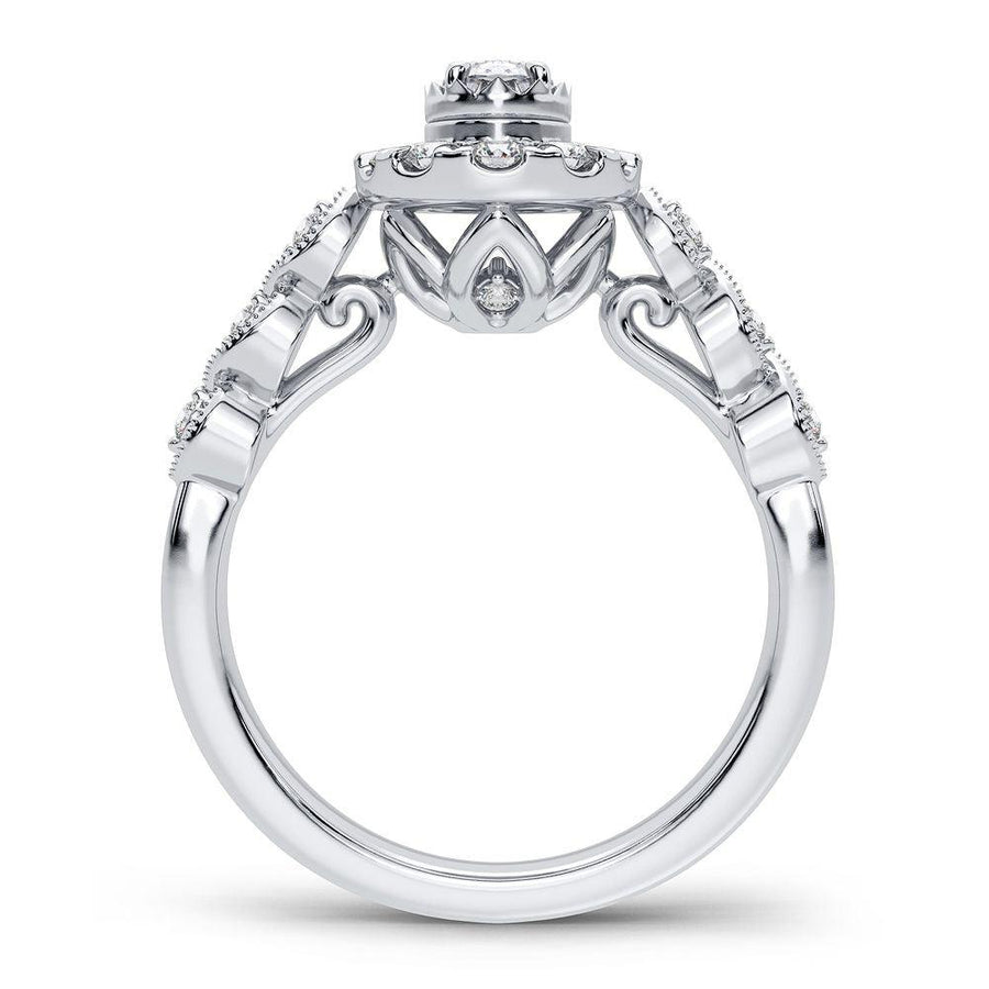 14K 0.77CT Diamond Ring - Johnny Dang & Co