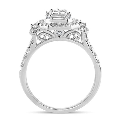 14k 0.75Ct Engagement Ring - Johnny Dang & Co