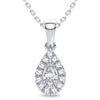 14K 0.25CT Diamond Pendant - Johnny Dang & Co