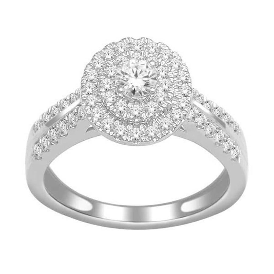 14K 0.75CT D-LADIES RINGS - Johnny Dang & Co