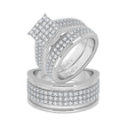 14K 2.00CT Diamond Trio Set - Johnny Dang & Co