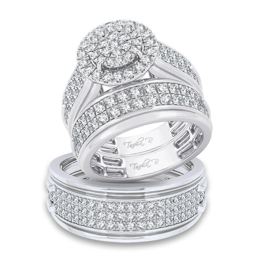 14K 2.10ct Diamond Trio Set - Johnny Dang & Co