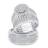 14K 2.10ct Diamond Trio Set - Johnny Dang & Co