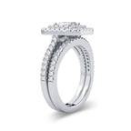 14K 1.50CT Diamond Bridal Ring - Johnny Dang & Co