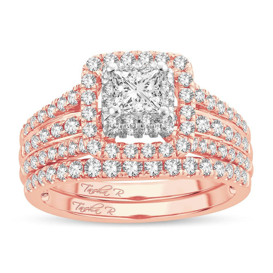 14K 1.50CT Diamond BRIDAL RING - Johnny Dang & Co