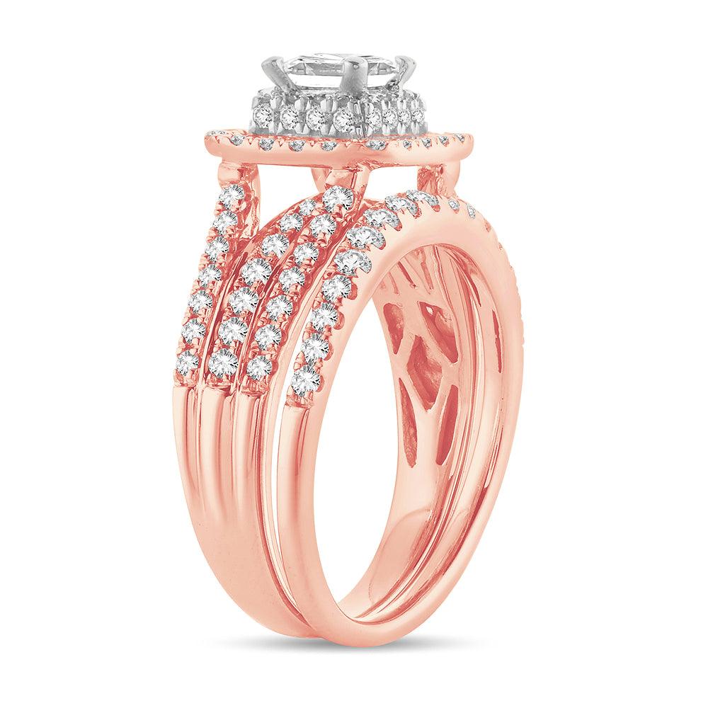 14K 1.50CT Diamond BRIDAL RING - Johnny Dang & Co