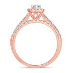 14K 1.00CT Diamond BRIDAL RING - Johnny Dang & Co