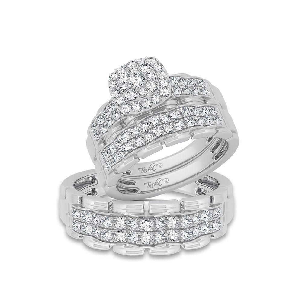 14K 1.25CT Diamond Trio Set - Johnny Dang & Co