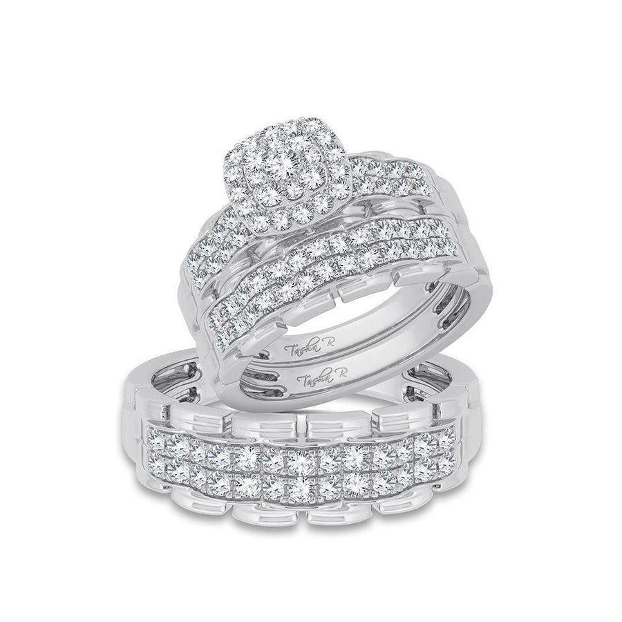 14K 1.25CT Diamond Trio Set - Johnny Dang & Co