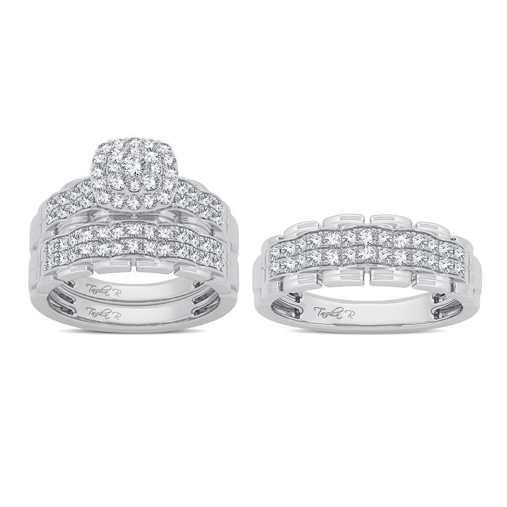 14K 1.25CT Diamond Trio Set - Johnny Dang & Co