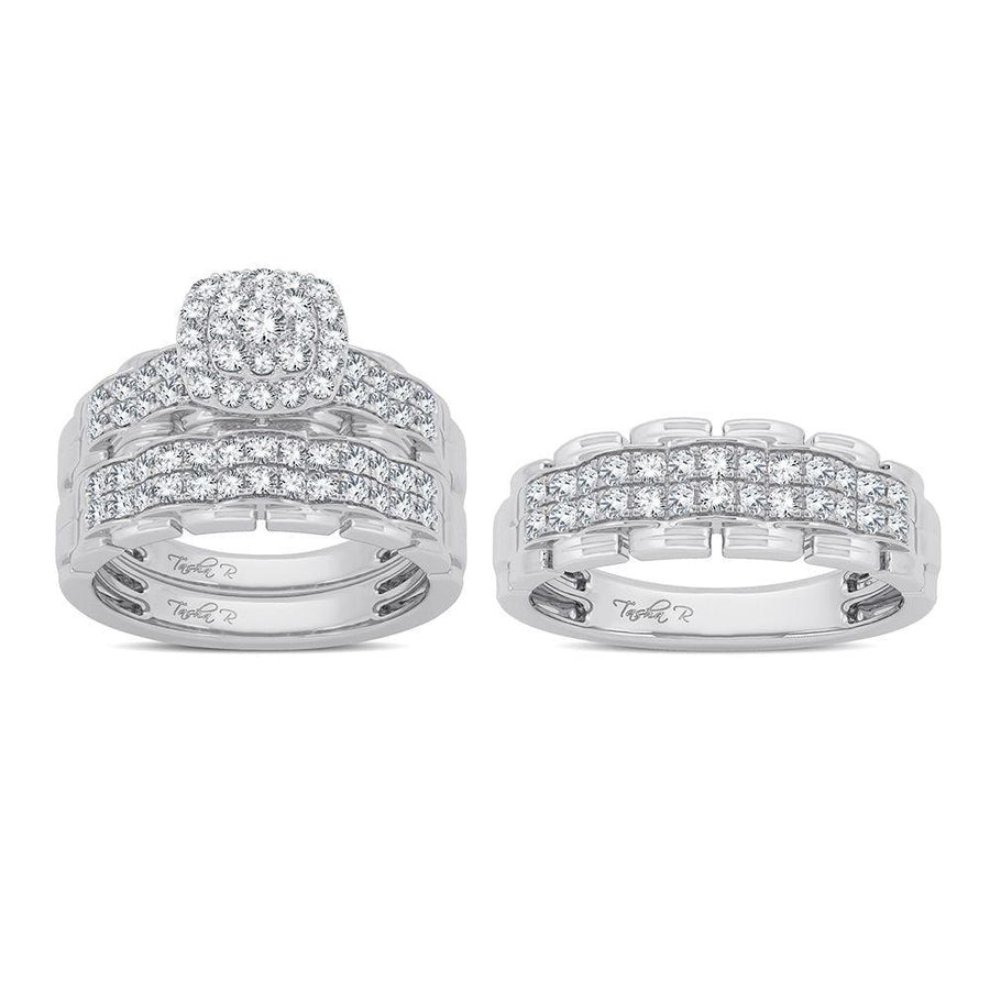 14K 1.25CT Diamond Trio Set - Johnny Dang & Co