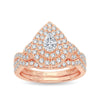14K 1.00CT Diamond Bridal Ring - Johnny Dang & Co