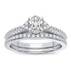 14K 0.60CT Diamond Bridal Ring - Johnny Dang & Co