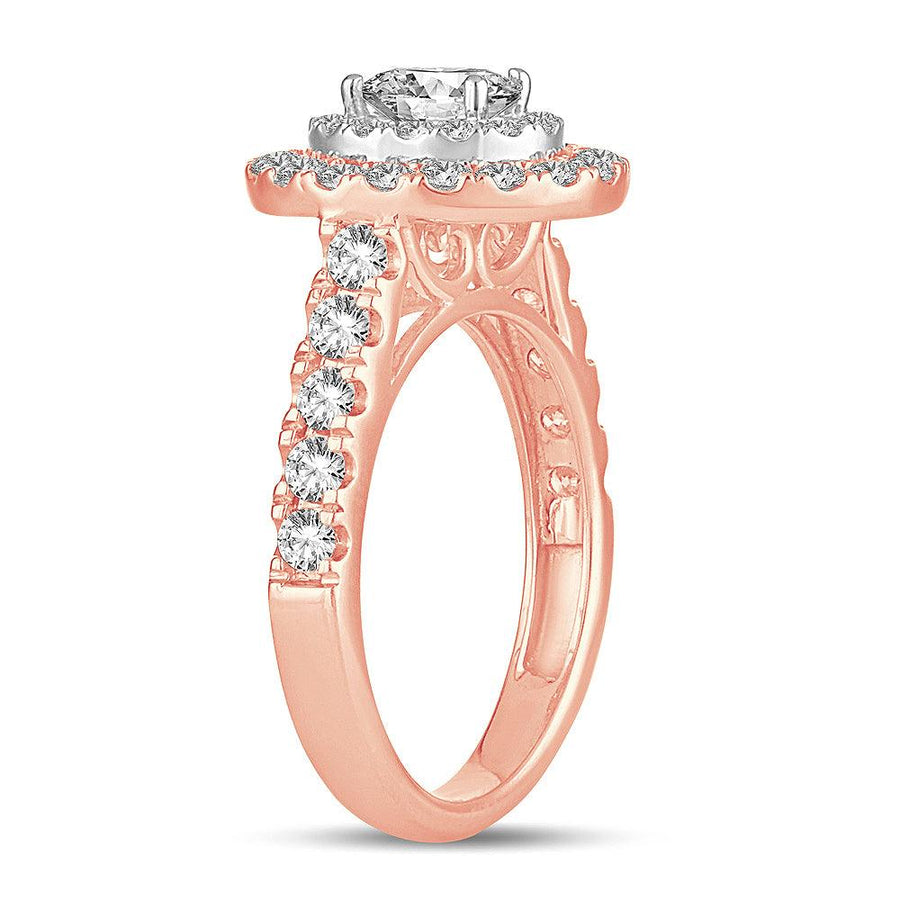 14K 1.50CT Diamond ENGAGEMENT Ring - Johnny Dang & Co