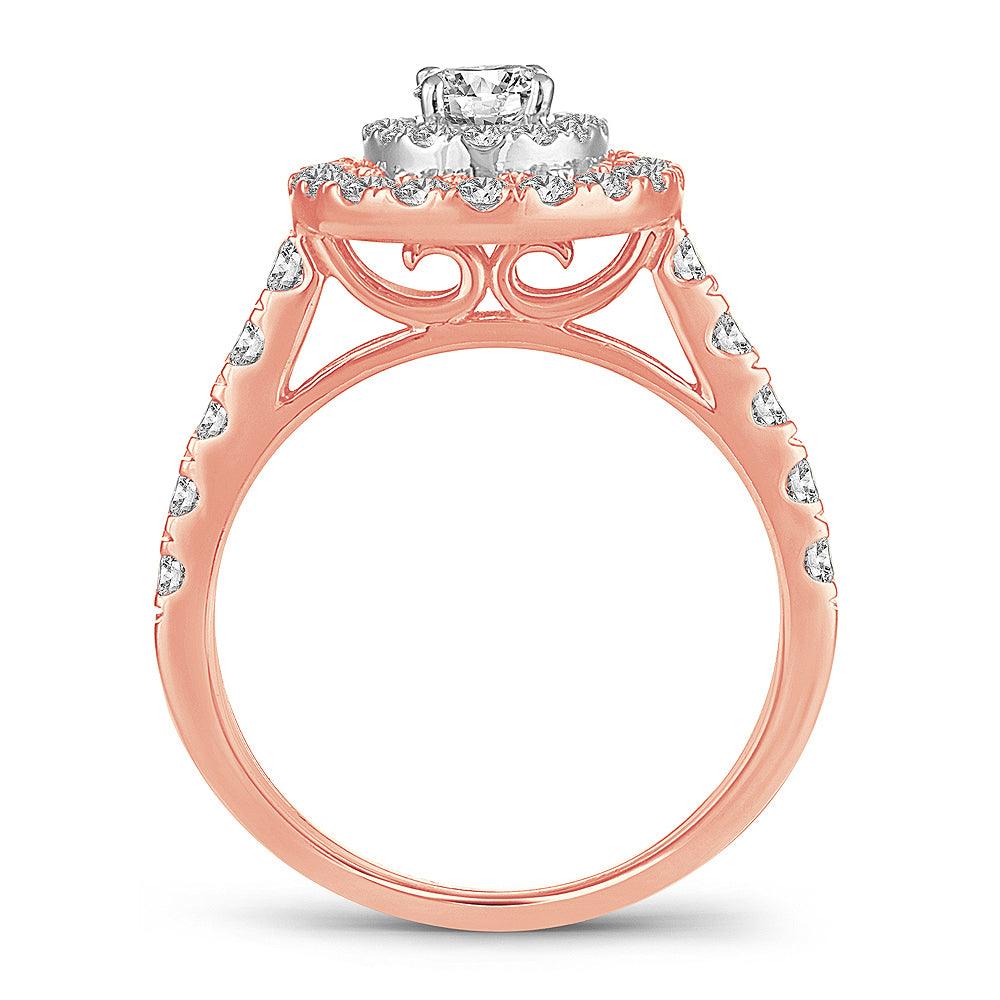 14K 1.50CT Diamond ENGAGEMENT Ring - Johnny Dang & Co