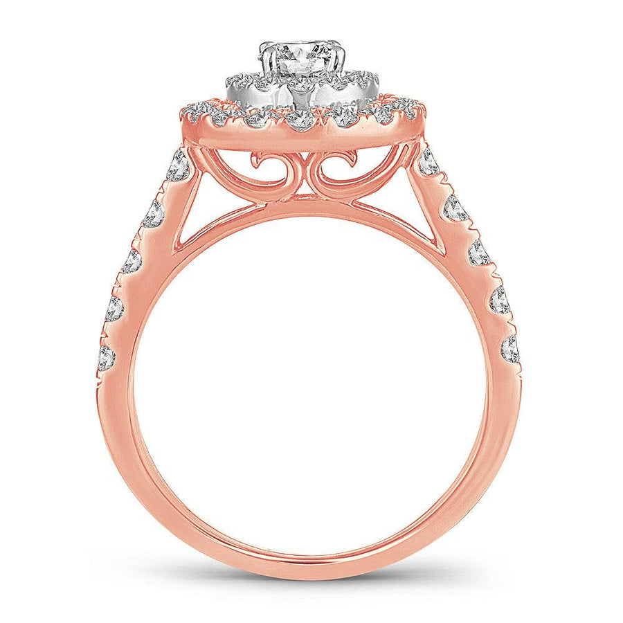 14K 1.50CT Diamond ENGAGEMENT Ring - Johnny Dang & Co