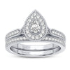 14K 0.50CT Diamond Bridal Ring - Johnny Dang & Co