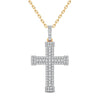 14K 1.00CT Diamond Pendant - Johnny Dang & Co