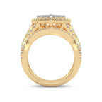 14K 2.00CT Diamond Bridal Ring - Johnny Dang & Co