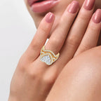 14K 2.00CT Diamond Bridal Ring - Johnny Dang & Co