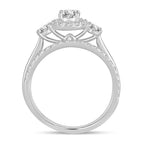 14K 1.20CT Diamond BRIDAL RING - Johnny Dang & Co