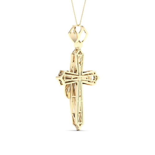 10K 0.38CT Diamond Pendant - Johnny Dang & Co