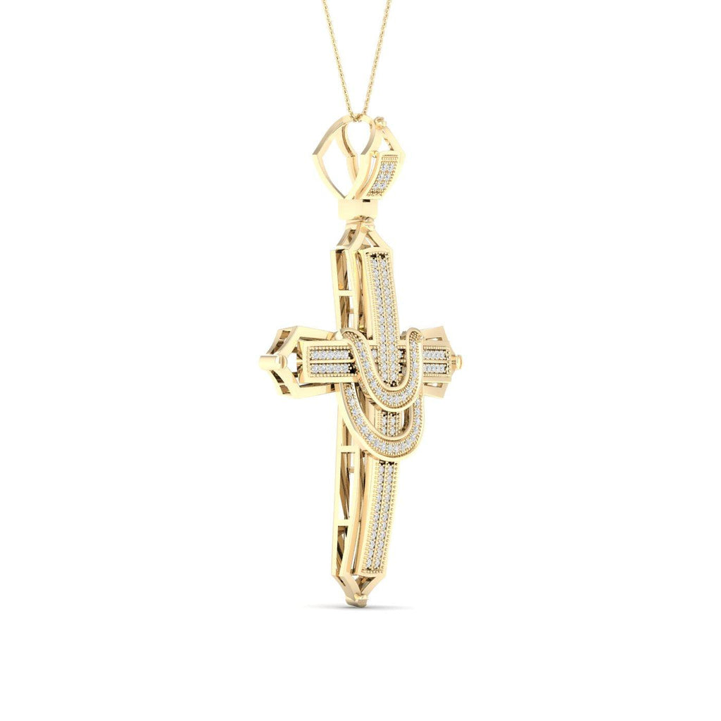 10K 0.38CT Diamond Pendant - Johnny Dang & Co