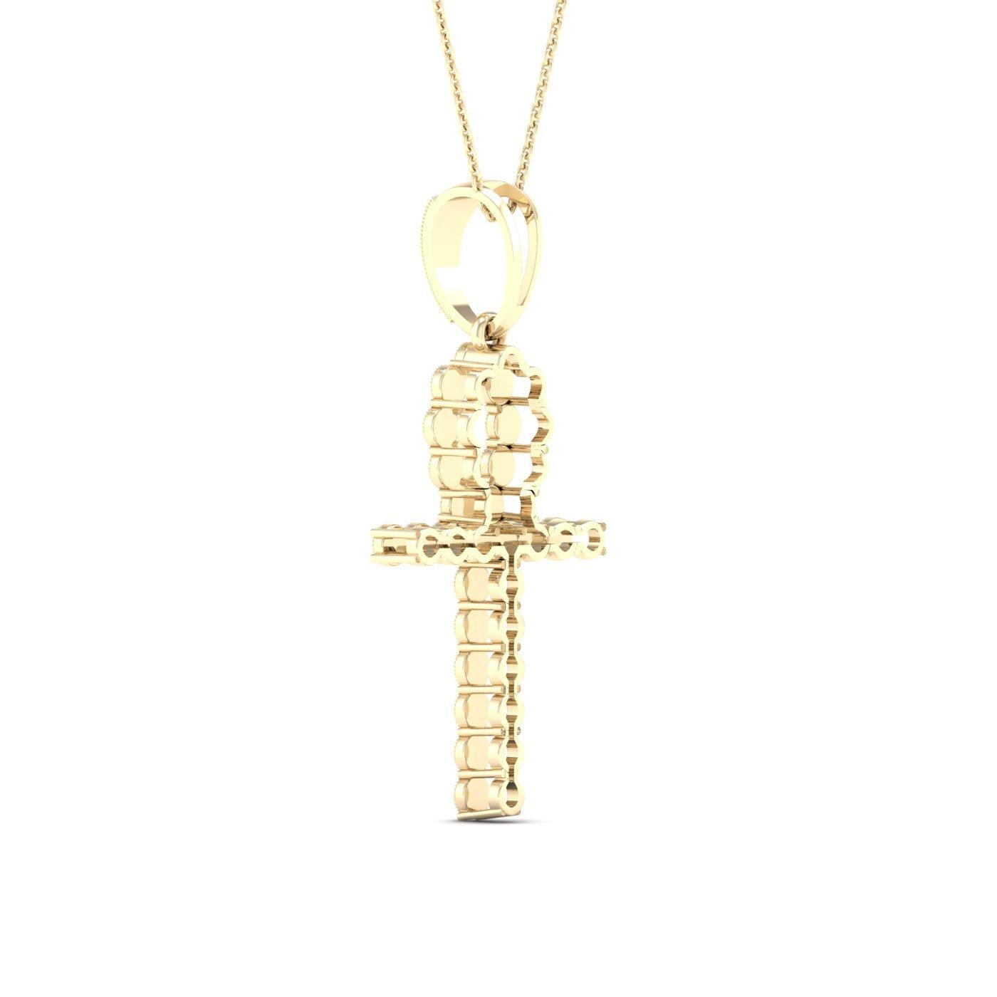 10K 0.38CT Diamond Pendant - Johnny Dang & Co