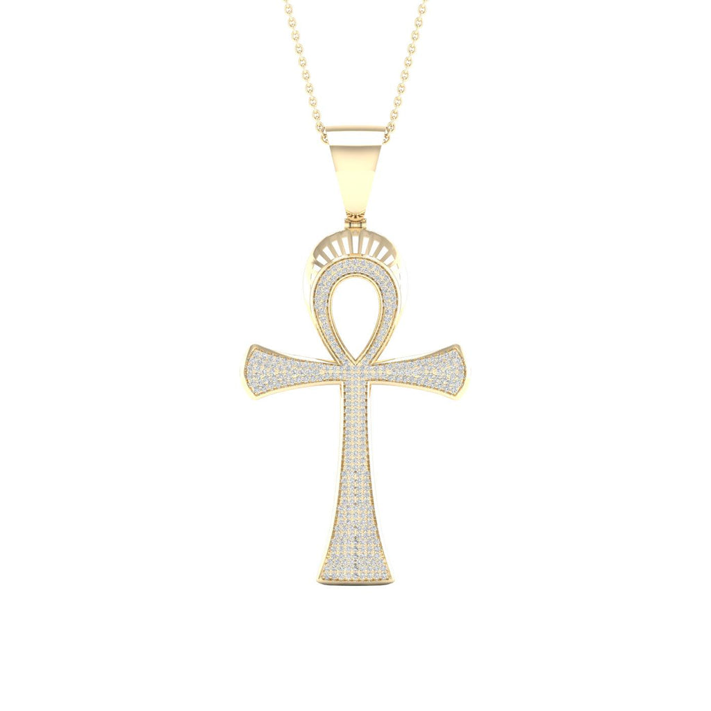 10K 0.75CT Diamond Pendant - Johnny Dang & Co