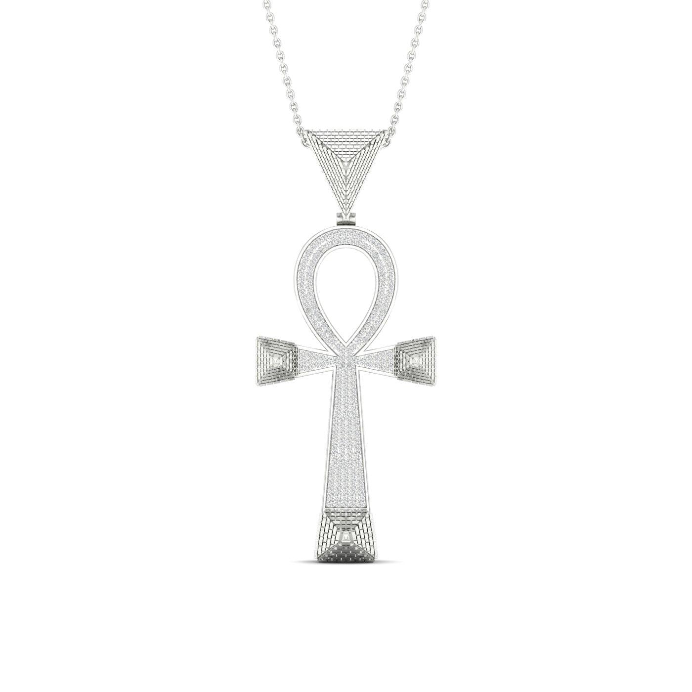 10K 0.50CT Diamond Pendant - Johnny Dang & Co