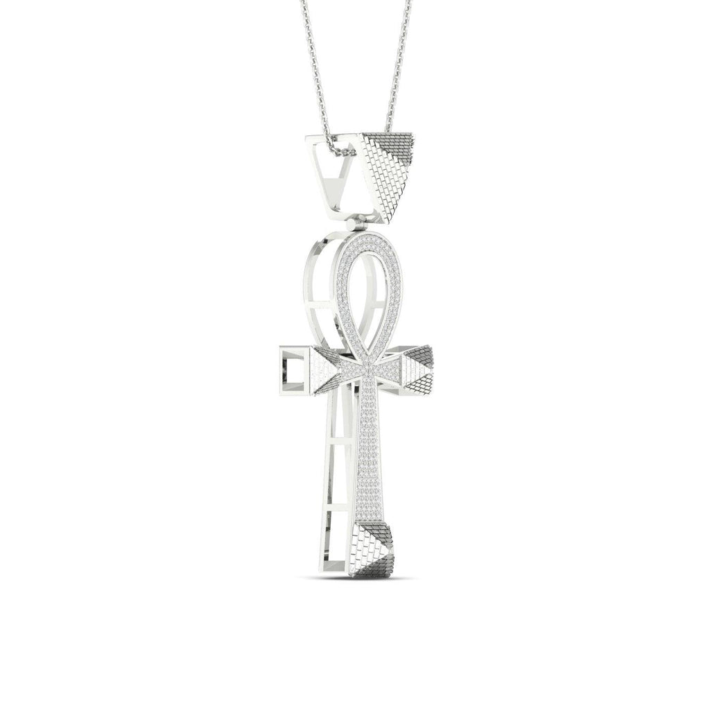 10K 0.50CT Diamond Pendant - Johnny Dang & Co