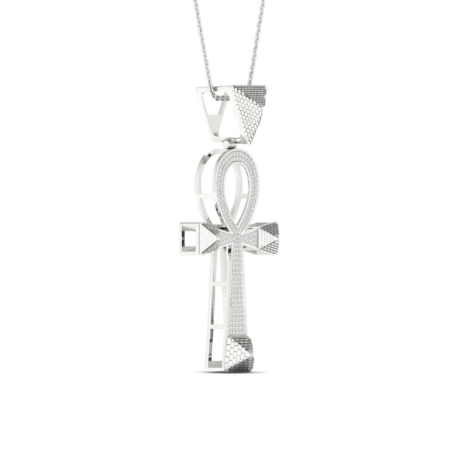 10K 0.50CT Diamond Pendant - Johnny Dang & Co