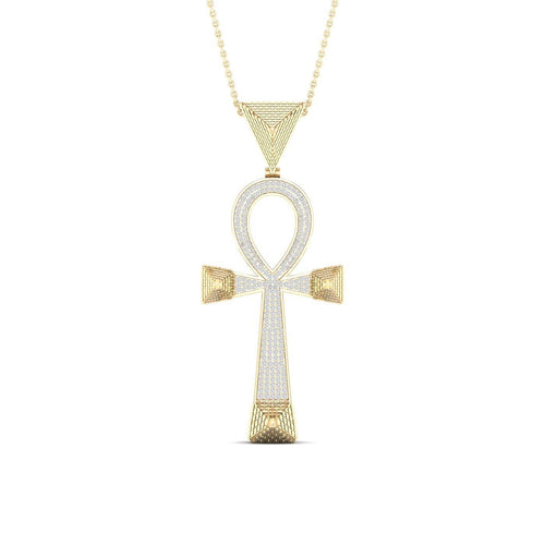 10K 0.50CT Diamond Pendant - Johnny Dang & Co