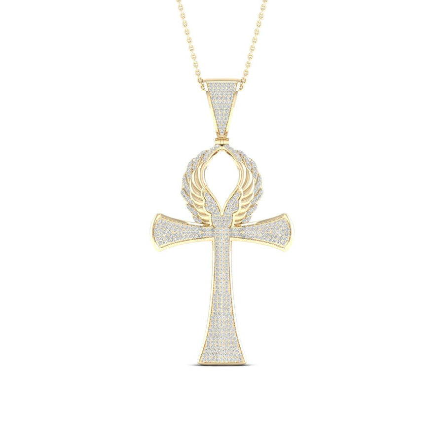 10K 0.90CT Diamond Pendant - Johnny Dang & Co