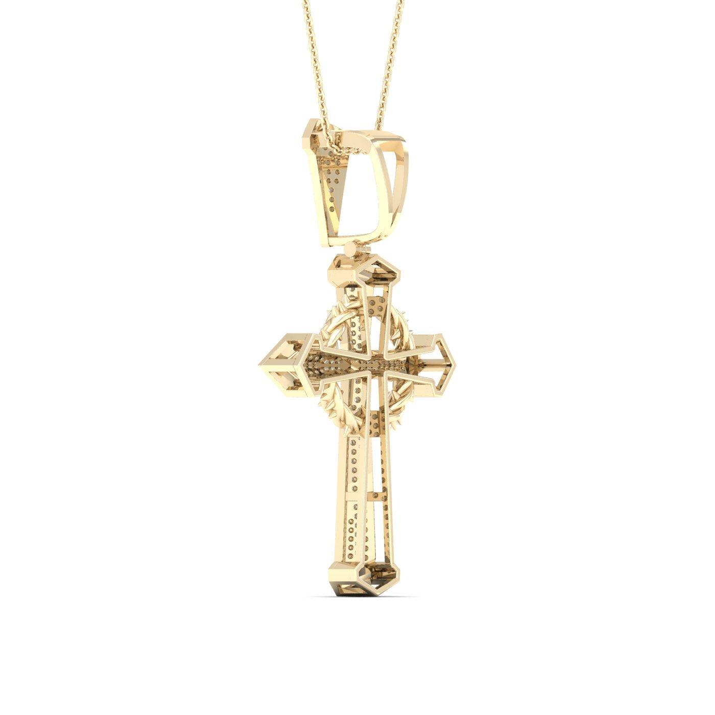 10K 0.50CT Diamond Pendant - Johnny Dang & Co
