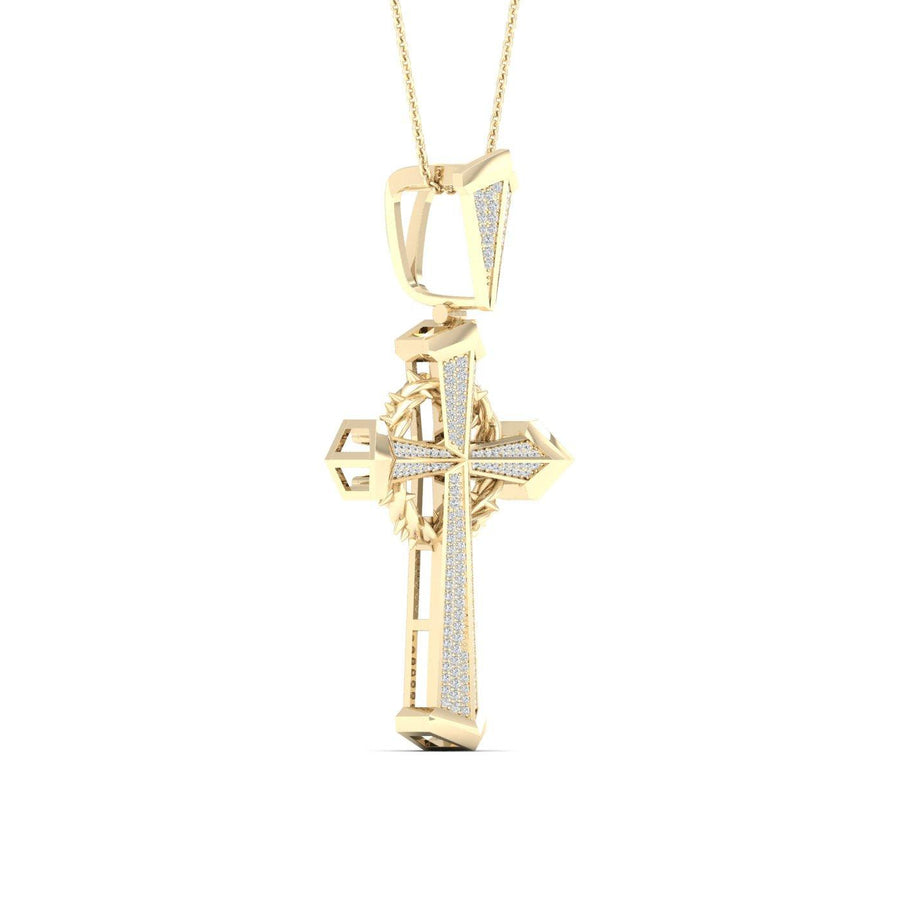 10K 0.50CT Diamond Pendant - Johnny Dang & Co