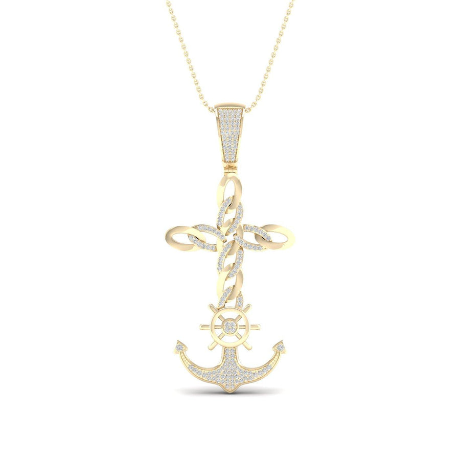 10K 0.40CT Diamond Pendant - Johnny Dang & Co