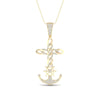 10K 0.40CT Diamond Pendant - Johnny Dang & Co