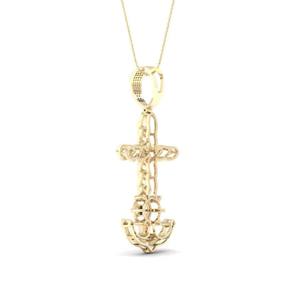 10K 0.40CT Diamond Pendant - Johnny Dang & Co