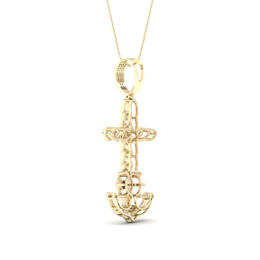10K 0.40CT Diamond Pendant - Johnny Dang & Co