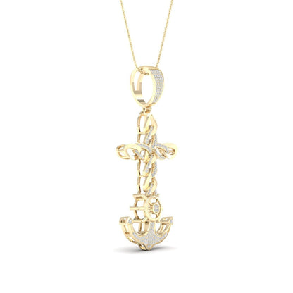 10K 0.40CT Diamond Pendant - Johnny Dang & Co