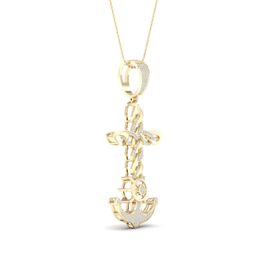 10K 0.40CT Diamond Pendant - Johnny Dang & Co